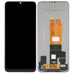 Realme V20 LCD Screen With Digitizer Module - Black