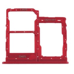 Samsung Galaxy A01 Core Sim Card Tray - Red
