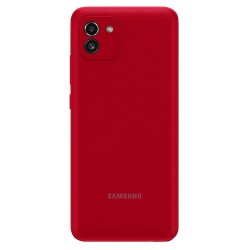 Samsung Galaxy A03 Rear Housing Panel Battery Door Module - Red