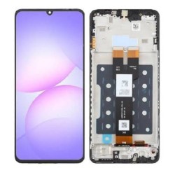 Samsung Galaxy A07s LCD Screen Display With Frame Black - ORIGINAL Samsung Galaxy A07s LCD Screen Display With Frame Black - ORIGINAL