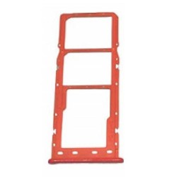 Samsung Galaxy A10s Sim Card Tray - Red