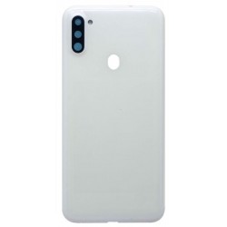 Samsung Galaxy A11 Rear Housing Panel Battery Door Module - White