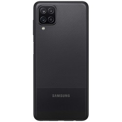 Samsung Galaxy A12 Nacho Rear Housing Panel Battery Door Module - Black