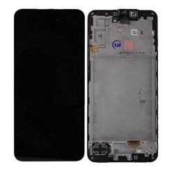 Samsung Galaxy A18 4G LCD Screen Display With Frame blue - ORIGINAL