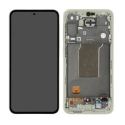 Samsung Galaxy A55 5G LCD Screen With Frame - Lemon Samsung Galaxy A55 5G LCD Screen With Frame - Lemon