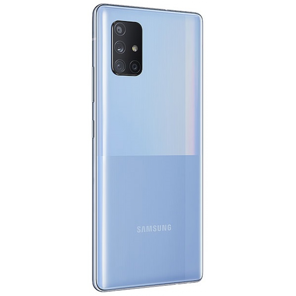 Samsung Galaxy A71 5G Rear Housing Panel Prism Cube Blue Cellspare