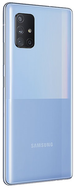 A71 Prism Crush Blue Samsung Galaxy A71 Blue Colour Smartphone