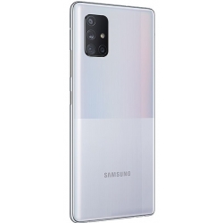 Samsung Galaxy A71 5G Rear Housing Panel - Prism Cube Sliver