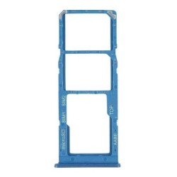 Samsung Galaxy F02S Sim Card Tray - Blue