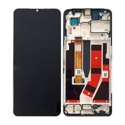 LCD Screen Display With Frame For Samsung Galaxy F17 5G Black | ORIGINAL