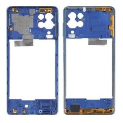 Samsung Galaxy F62 Middle Frame Chassis Blue - ORIGINAL