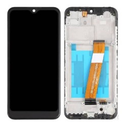Samsung Galaxy M01 LCD Screen Display With Frame Black - ORIGINAL