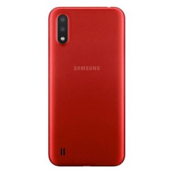 Samsung Galaxy M01 Rear Housing Back Panel Cover Red - High Quality