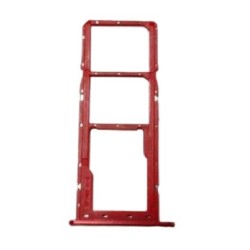 Samsung Galaxy M01 Sim Card Holder Tray Red - High Quality Samsung Galaxy M01 Sim Card Holder Tray Red - High Quality