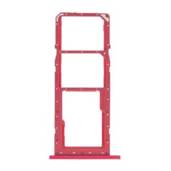 Samsung Galaxy M02s Sim Card Holder Tray Red - High Quality