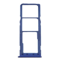 Samsung Galaxy M10s Sim Card Holder Tray Blue - High Quality