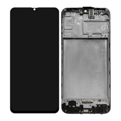 Samsung Galaxy M21 LCD Screen Display With Frame Black - ORIGINAL