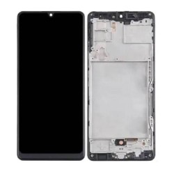 Samsung Galaxy M42 5G LCD Screen Display With Frame Black - ORIGINAL