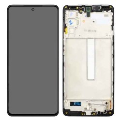 Samsung Galaxy M52 5G LCD Screen With Frame Module - Black