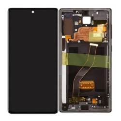 Samsung Galaxy Note 10 Plus LCD Screen Display With Frame Black - ORIGINAL