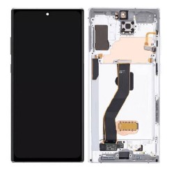 LCD Screen With Frame For Samsung Galaxy Note 10 Plus N975F White | ORIGINAL