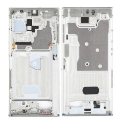Samsung Galaxy Note 20 Ultra 5G Middle Frame Chassis White - ORIGINAL Samsung Galaxy Note 20 Ultra 5G Middle Frame Chassis White - ORIGINAL