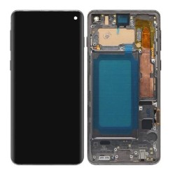 LCD Screen Display With Frame For Samsung Galaxy S10 Black | ORIGINAL LCD Screen Display With Frame For Samsung Galaxy S10 Black | ORIGINAL