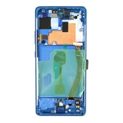 Front Frame Middle Chassis For Samsung Galaxy S10 Lite Blue | ORIGINAL