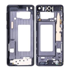 Front Frame Middle Chassis For Samsung Galaxy S10 Black | ORIGINAL