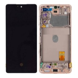 LCD Screen With Frame For Samsung Galaxy S20 FE 5G Orange | ORIGINAL