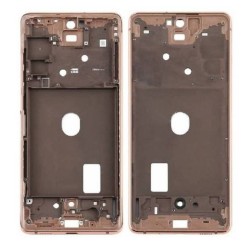 Middle Frame Chassis For Samsung Galaxy S20 FE 5G Orange | ORIGINAL