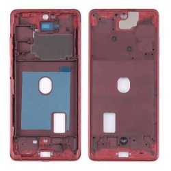 Samsung Galaxy S20 FE 5G Middle Frame Chassis Red - ORIGINAL