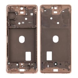Middle Frame Chassis For Samsung Galaxy S20 FE Orange | ORIGINAL