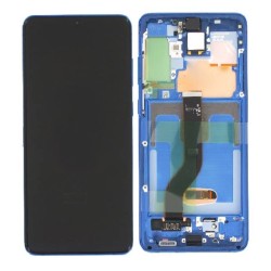 LCD Screen With Frame For Samsung Galaxy S20 Plus Aura Blue | ORIGINAL LCD Screen With Frame For Samsung Galaxy S20 Plus Aura Blue | ORIGINAL