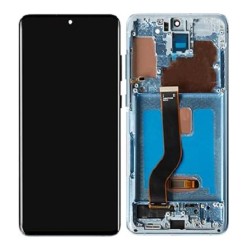 Samsung Galaxy S20 Plus LCD Screen Display With Frame Blue - ORIGINAL Samsung Galaxy S20 Plus LCD Screen Display With Frame Blue - ORIGINAL