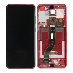 LCD Screen With Frame For Samsung Galaxy S20 Plus Red | ORIGINAL LCD Screen With Frame For Samsung Galaxy S20 Plus Red | ORIGINAL