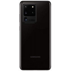 Samsung Galaxy S20 Ultra 5G Rear Housing Panel Battery Door Module - Cosmic Black