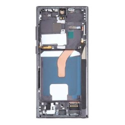 Samsung Galaxy S22 Ultra Middle Frame Chassis Red - ORIGINAL Samsung Galaxy S22 Ultra Middle Frame Chassis Red - ORIGINAL