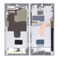 Samsung Galaxy S22 Ultra Middle Frame Chassis White - ORIGINAL Samsung Galaxy S22 Ultra Middle Frame Chassis White - ORIGINAL