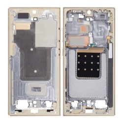 Middle Frame Chassis For Samsung Galaxy S24 Ultra Orange | ORIGINAL