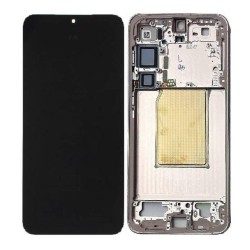 Samsung Galaxy S25 Plus LCD Screen Display With Frame Gold - ORIGINAL