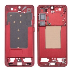 Samsung Galaxy S25 Plus Middle Frame Chassis Coral Red - ORIGINAL