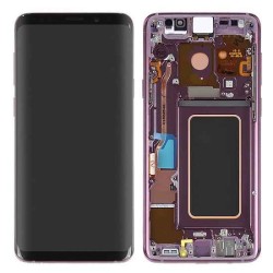 Samsung Galaxy S9 Plus LCD Screen With Frame Module - Burgundy Red