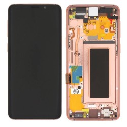 Samsung Galaxy S9 Plus LCD Screen With Frame Module - Sunrise Gold