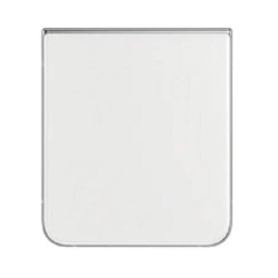 Samsung Galaxy Z Flip 4 Rear Housing Back Panel Cover White - High Quality Samsung Galaxy Z Flip 4 Rear Housing Back Panel Cover White - High Quality