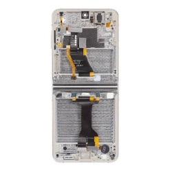 Samsung Galaxy Z Flip 5 Middle Frame Chassis Cream - ORIGINAL Samsung Galaxy Z Flip 5 Middle Frame Chassis Cream - ORIGINAL