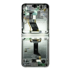 Samsung Galaxy Z Flip 5 Middle Frame Chassis Gray - ORIGINAL Samsung Galaxy Z Flip 5 Middle Frame Chassis Gray - ORIGINAL