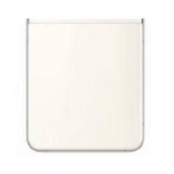 Samsung Galaxy Z Flip 5 Rear Housing Back Panel Cover Cream - High Quality Samsung Galaxy Z Flip 5 Rear Housing Back Panel Cover Cream - High Quality