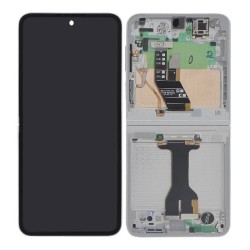 LCD Screen With Frame For Samsung Galaxy Z Flip 7 FE 5G White | ORIGINAL LCD Screen With Frame For Samsung Galaxy Z Flip 7 FE 5G White | ORIGINAL