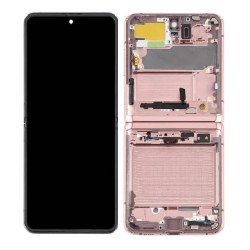 Samsung Galaxy Z Flip LCD Screen Display With Frame Purple - ORIGINAL Samsung Galaxy Z Flip LCD Screen Display With Frame Purple - ORIGINAL